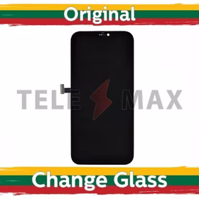 LCD Displejs Saderīgs ar iPhone 12 Pro Max Melns original (Renewed: Telemax)