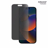 PanzerGlass Classic Fit antibakteriālais privātuma stikls iPhone 14 Pro Max