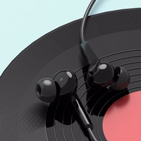 Dudao X3C+ Wisarkans USB-C In-Ear Austiņas 1.2m - Melns