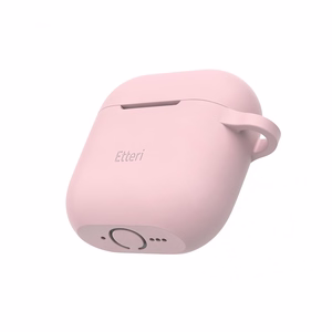 Etteri silikona maciņš AirPods 4 gaiši rozā