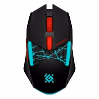 Defender GM-126 Tisa pele RF+BT optiskā 1600 DPI melna