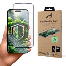 Rūdītais stikls 3mk HardGlass Max Eco paredzēts Apple iPhone 14 Pro