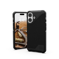 UAG Metropolis LT Magsafe viedtālruņa apvalks iPhone 16 - melns