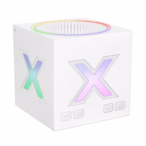 Borofone Portatīvais Bluetooth skaļrunis BR101 Rubik balts