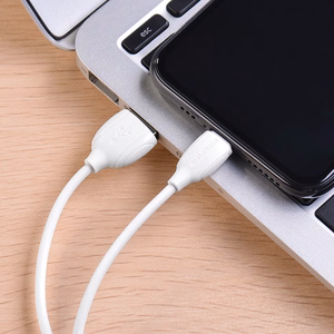 USB cable Borofone BX19 USB-A to Lightning 1.0m white