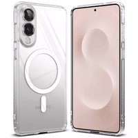 Ringke Fusion magnētiskais viedtālruņa apvalks MagSafe Samsung Galaxy S25 Edge - caurspīdīgs