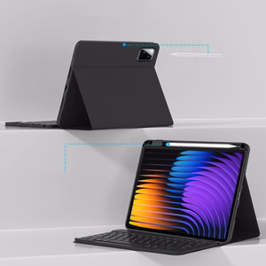 Tech-Protect SC Pen + tastatūras apvalks Xiaomi Pad 7 / 7 Pro - melns