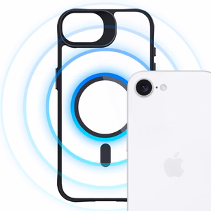 3mk Satin Armor Magnētiskais viedtālruņa apvalks Apple iPhone 16e / SE 4 - caurspīdīgs