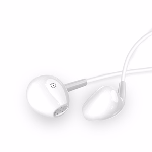 Dudao X10S wisarkans in-ear austiņas 3.5mm mini jack 1.15m - balts