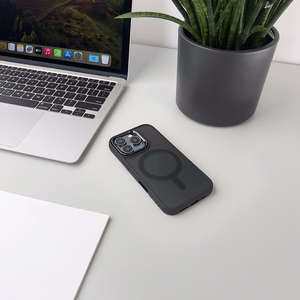 Modes viedtālruņa apvalks ar magnētisko funkciju iPhone 16e - melns