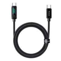 Mcdodo CA-8820 100W USB-C līdz USB-C kabelis, 1,2 m (melns)