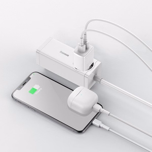 Baseus lādētājs Compact 2 x USB balts 10,5w