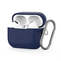Tech-Protect silikona apvalks ar āķi Apple AirPods Pro 1 / 2 - zils