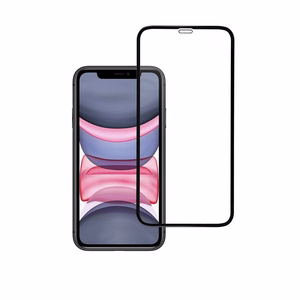 Aizsargstikls Blue Star - APP IPHONE XR/11 5D pilns pārklājums melns