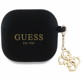 Guess 4G Charm vāciņš AirPods 4 - melns