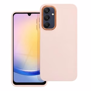 FRAME viedtālruņa apvalks SAMSUNG A25 5G, pūderrozā krāsā