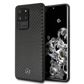 Mercedes Dinamiskais viedtālruņa apvalks Samsung Galaxy S20 Ultra - melns