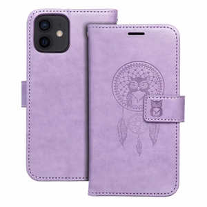Flip case for iPhone 12 / 12 PRO Mezzo Book dreamcatcher violet