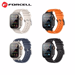 Strap to Apple Watch Forcell F-Design FA06 silicone holes 38 / 40 / 41 mm blue
