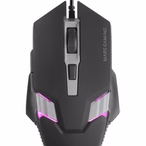 Mars Gaming MM024 optiskā pele labajai rokai, USB Type-A, 4000 DPI