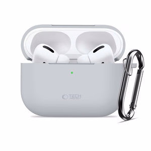 Tech-Protect Силиконовый чехол Hook для AirPods Pro - серый