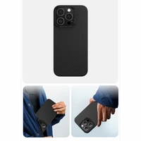 Benks Magnētiskais Armor Air Kevlar viedtālruņa apvalks iPhone 16 Plus - PC rāmis 600D - melns (m)