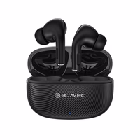Blavec Bluetooth TWS Austiņas BW-02 Carbon (BW02-B) melns