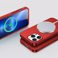 Joyroom 360 pilns viedtālruņa apvalks ar priekšējo un aizmugurējo vāciņu iPhone 13 Pro + rūdītā stikla aizsargstikls sarkans (JR-BP935 red)