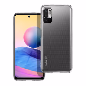 Caurspīdīgs viedtālruņa apvalks 2 mm XIAOMI Redmi Note 10 5G / Poco M3 Pro / Poco M3 Pro 5G caurspīdīgs