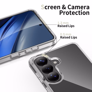 Tech-Protect FlexAir Hybrid Maciņš for Samsung Galaxy S26 - Clear