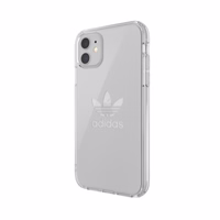 Adidas OR PC viedtālruņa apvalks Big Logo iPhone 11 - caurspīdīgs