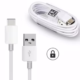 USB Kabelis Samsung EP-DG970BBE S10 Balts Original (Type-C)