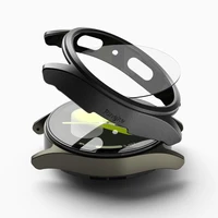 Ringke Slim un rūdītā stikla apvalks + stikla komplekts Samsung Galaxy Watch 7 44mm - melns