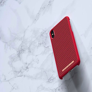 Nordic Elements Saeson Idun vāciņš ierīcei iPhone XS Max, sarkans