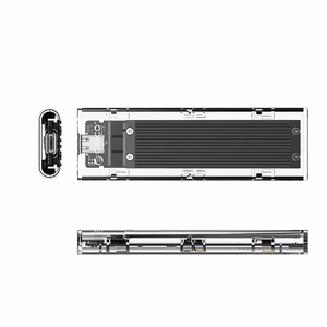 Orico TCM2-C3 M.2 NVME uz USB-C 10Gb/s disku ierīce - melna