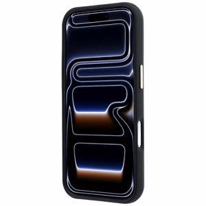Guess Smooth & Big Strass Logo vāciņš iPhone 18 Pro / 17 Pro – melns