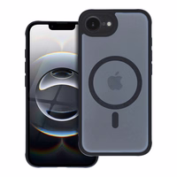 Maciņš for Xiaomi Redmi NOTE 15 PRO 4G Full Matēts Mag Maciņš saderīgs ar MagSafe melns