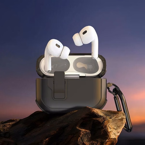 DUX DUCIS PECP - TPU+PC aizsargapvalks AirPods 4 melns