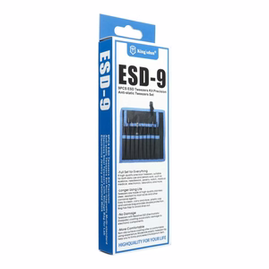 UF-TOOLS - ESD-9 Pincetes komplekts (9 gab.)