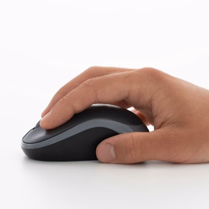 Logitech M185 pele RF bezvadu optiskā.