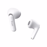 Trust Yavi - bezvadu Earbuds Bluetooth TWS with Charging maciņš & ENC (balts)
