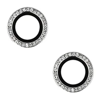 Aizsargstikls CIETĀS DIAMOND kamerai (OBJEKTĪVS) Iphone 16/16 Plus sudraba (2 objektīvi)