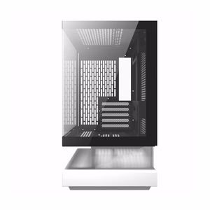 Darkflash F1 datora korpuss (balts) + 6 ARGB ventilatori