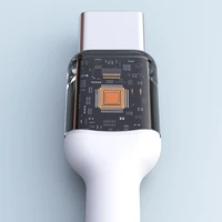 Dudao L9C Max 240W PD USB-C - USB-C kabelis 1.2m - balts