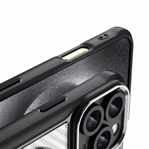 Leading Series MagSafe Silikoniskais apvalks iPhone 16 Pro - melns