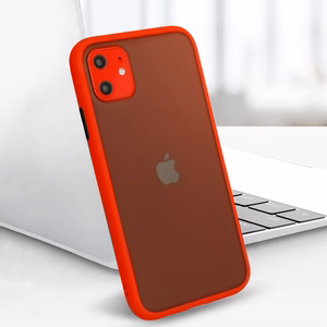 Viedtālruņa apvalks Vennus Color Button Bumper Samsung Galaxy S21 Ultra - sarkans