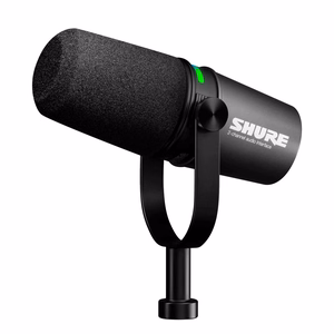 Shure MV7i – viedais mikrofons ar iebūvētu audio saskarni