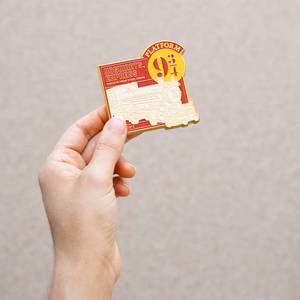 Harry Potter Platform 9 3/4 ledusskapja magnēts, 7 × 7 cm