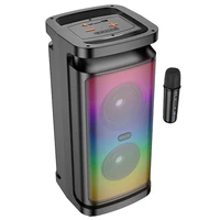 Borofone Portatīvais Bluetooth skaļrunis BP25 Vida ar mikrofonu melns