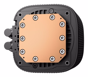 DeepCool LE360 V2 ZERO DARK procesora šķidruma dzesēšanas komplekts, 12 cm, melns, 1 gab.